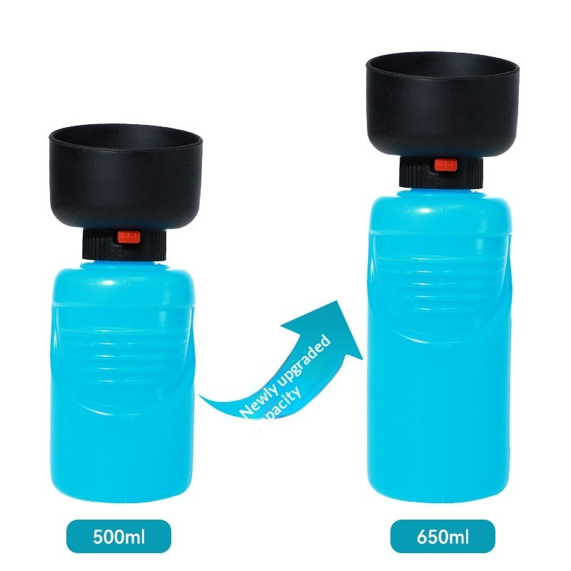 Portable Squeeze-style Dog Water Bowl