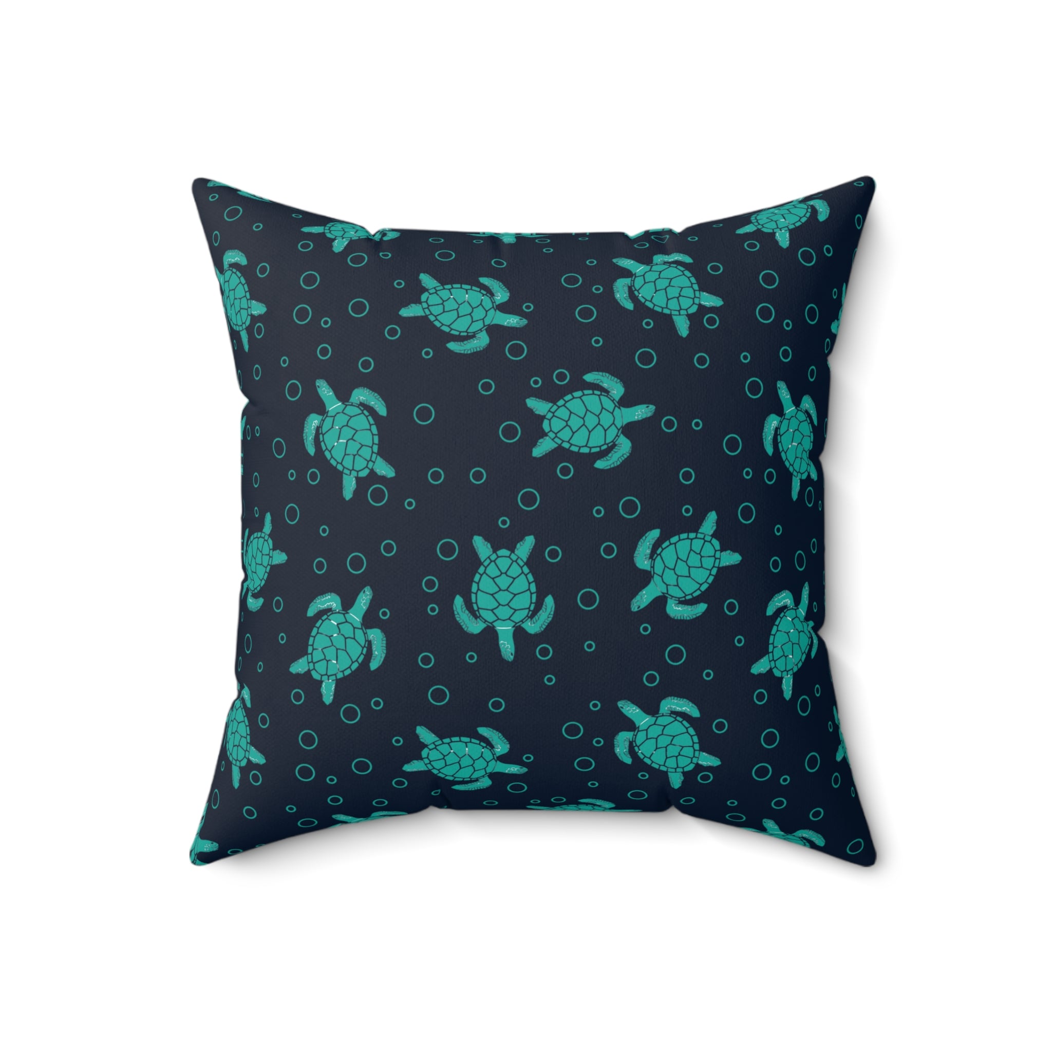 Sea Turtle Pattern Pillow | Throw Pillow