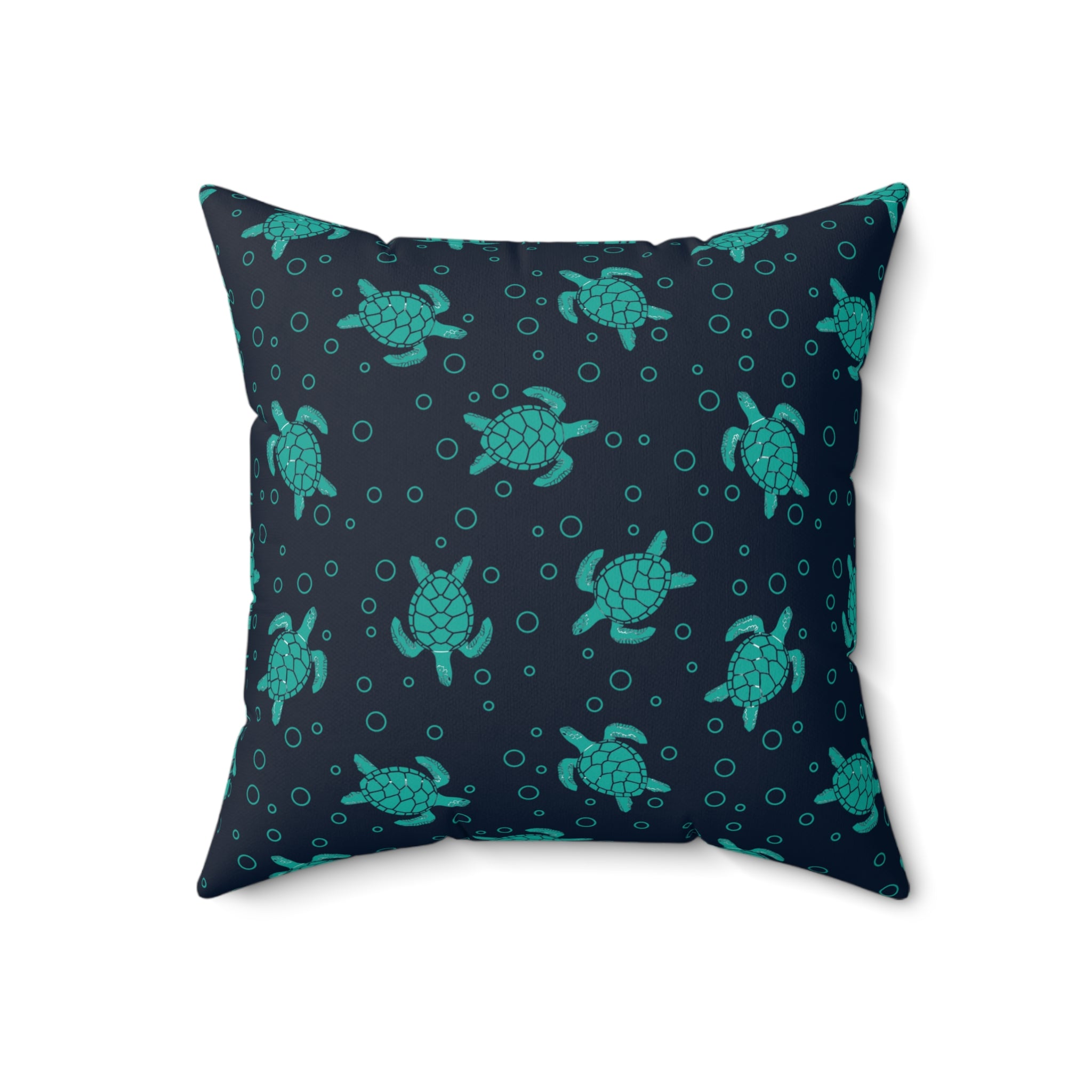 Sea Turtle Pattern Pillow | Throw Pillow