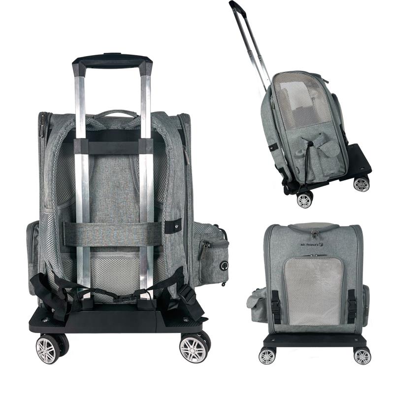 Mr. Peanut's Pet Carrier/Luggage Bag Cart