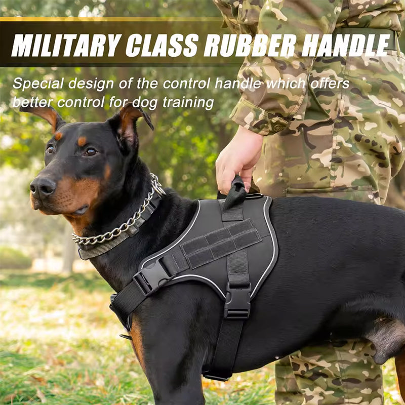 Tactical dog vest: for large dogs