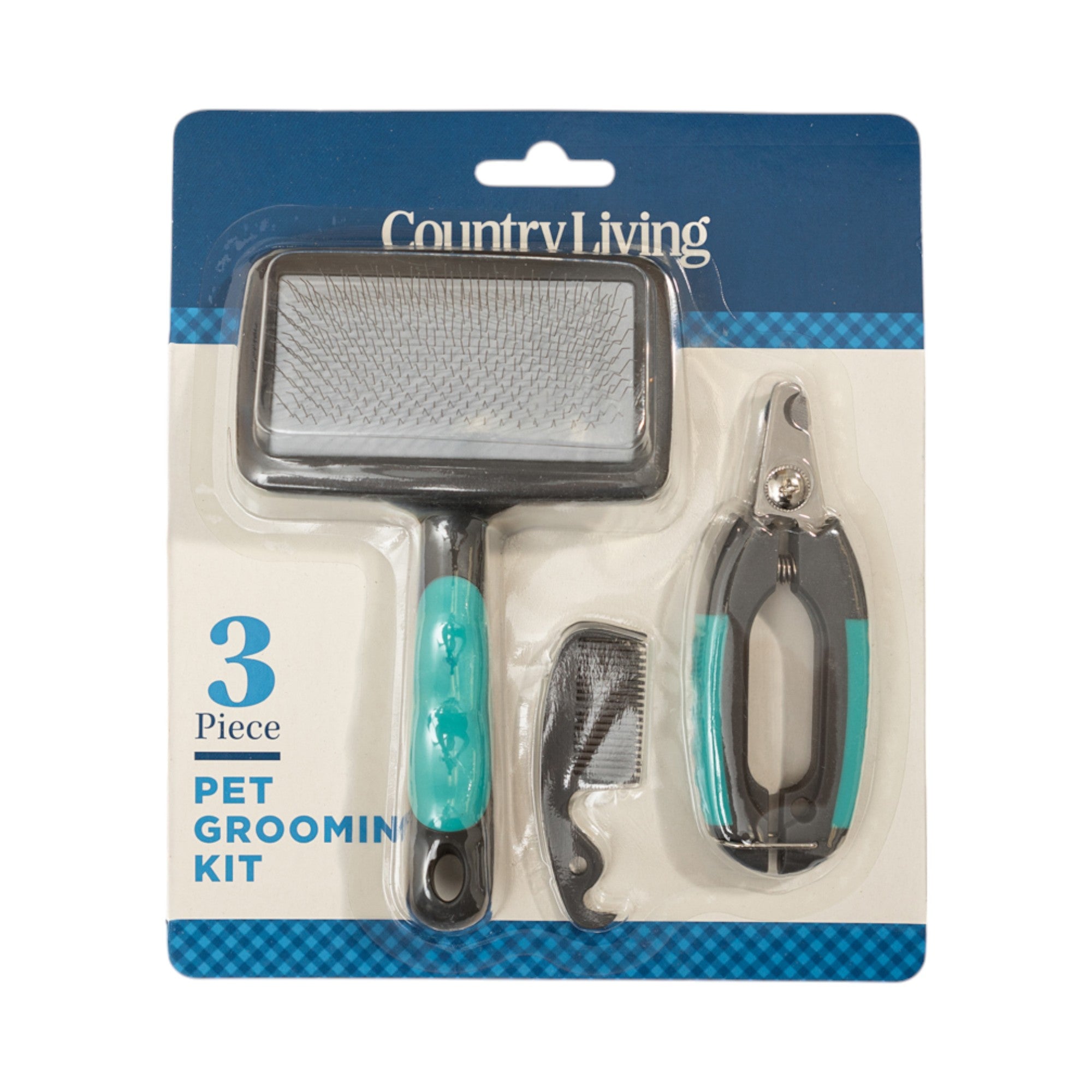 Country Living 3-Piece Dog Grooming Kit