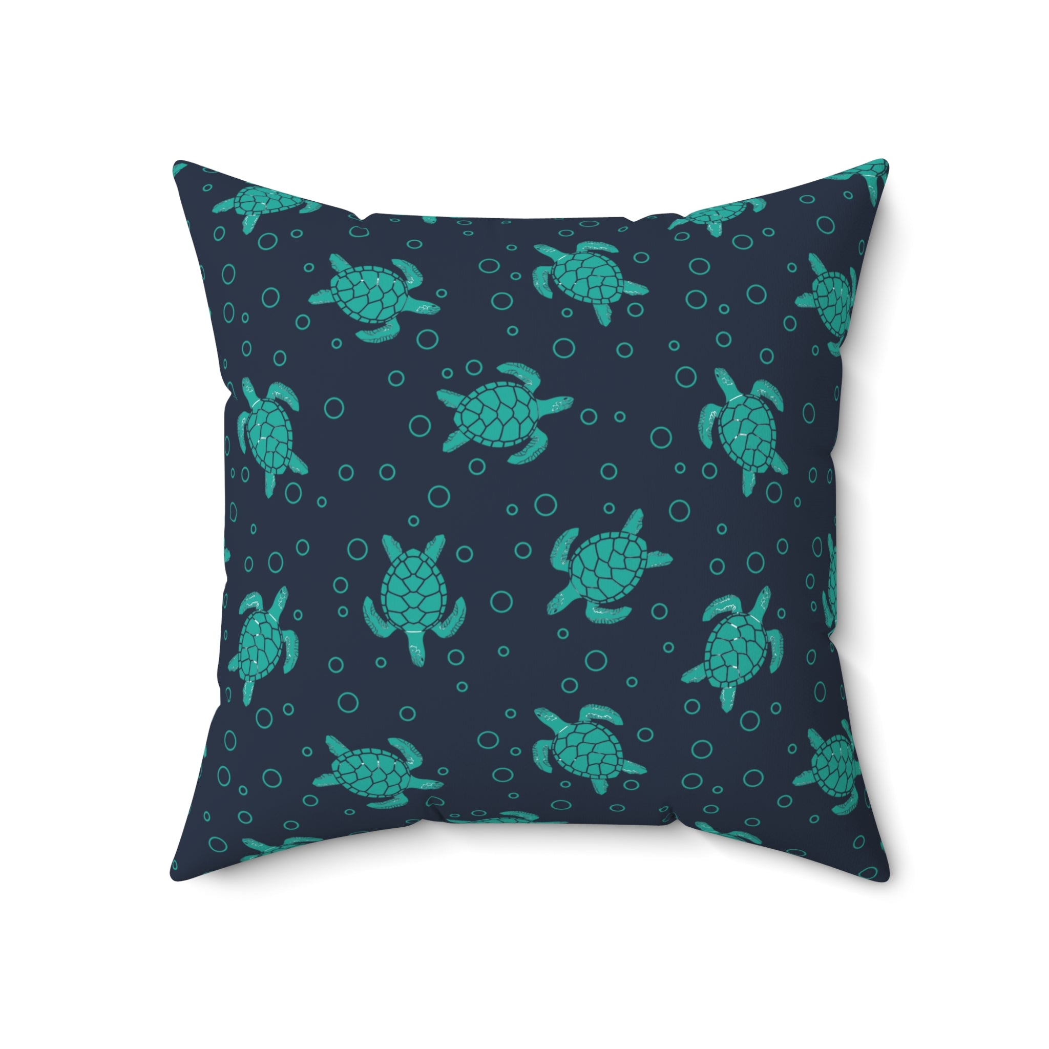 Sea Turtle Pattern Pillow | Throw Pillow