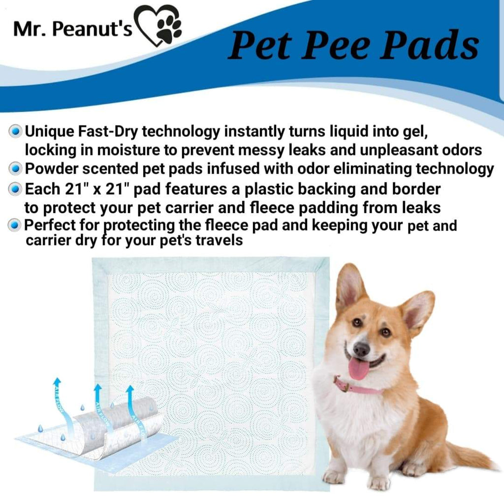 Mr. Peanut’s Premium Pee Pads 23"X23"