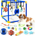 Interactive Puppy Play Gym with 16 Toys