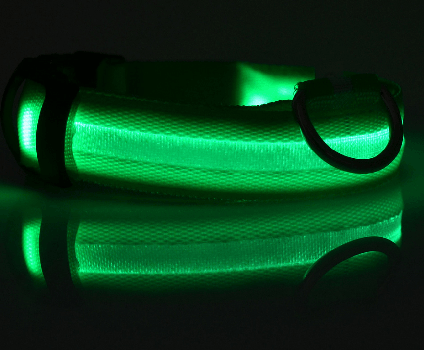 Luminous Glow-In-The-Dark Led Pet Collar