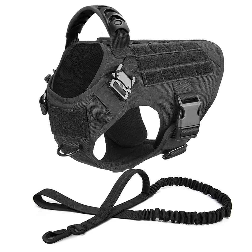 Heavy Duty No Pull Dog Harness and Leash Set