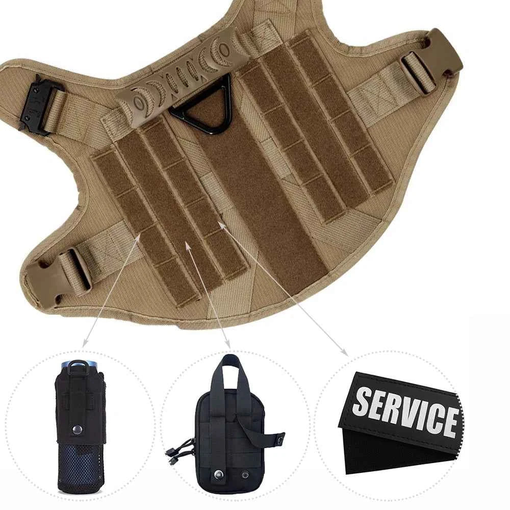 Heavy Duty No Pull Dog Harness and Leash Set
