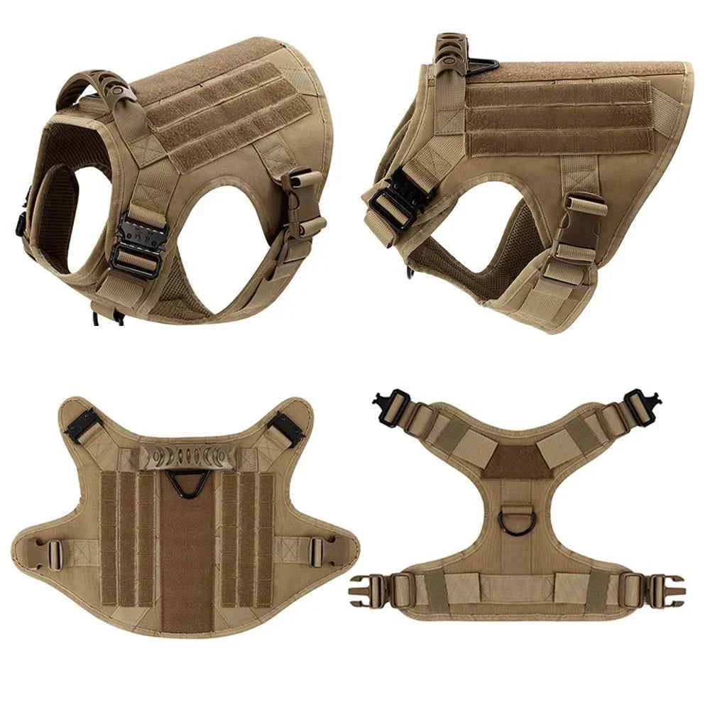 Heavy Duty No Pull Dog Harness and Leash Set