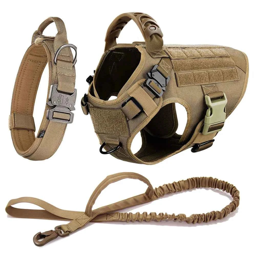 Heavy Duty No Pull Dog Harness and Leash Set