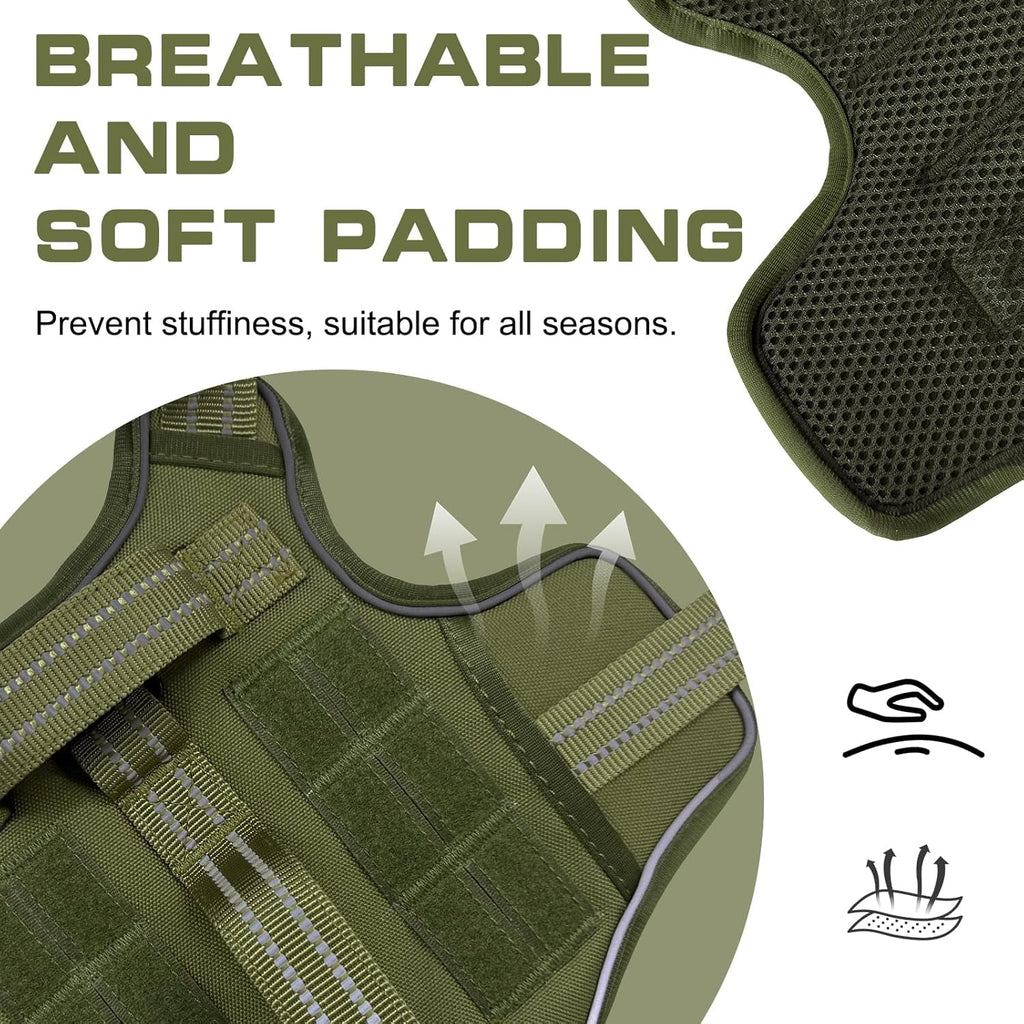 No Pull Tactical Dog Harness