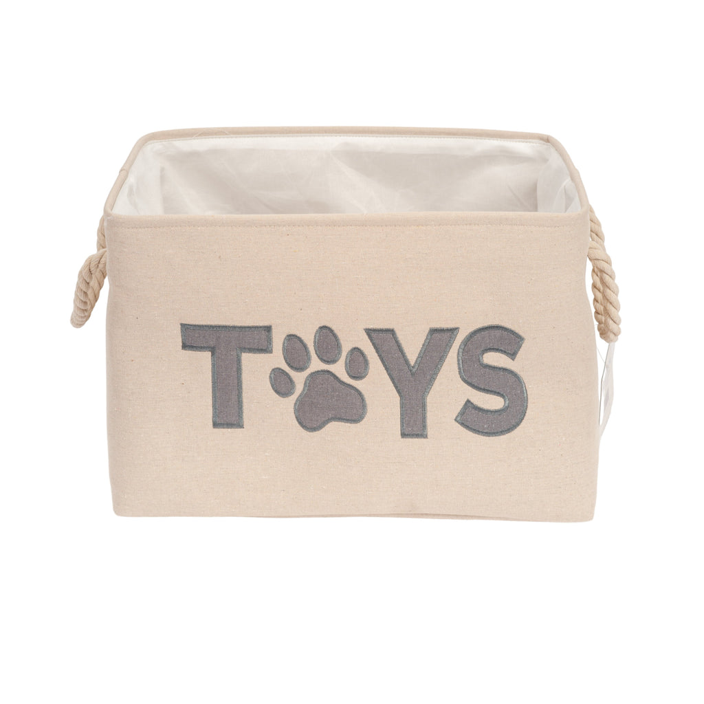 Country Living Dog Toy Storage Bin