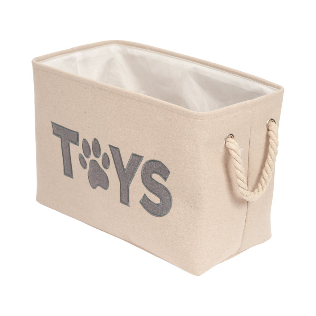 Country Living Dog Toy Storage Bin