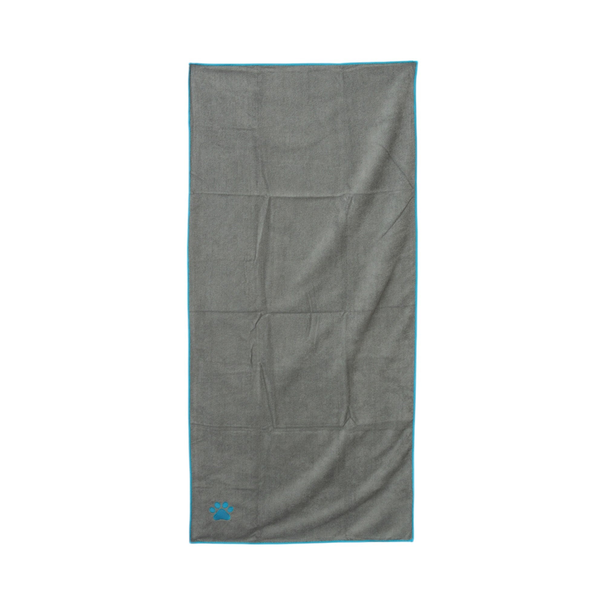 Country Living Gray Dog Bath Towel