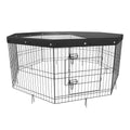 Dog Playpen, 8 Panels Metal Dog Exercise Pen