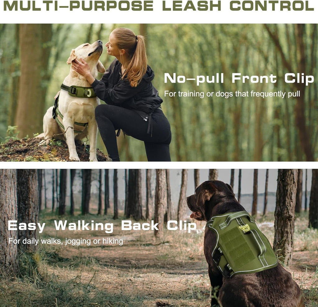 No Pull Tactical Dog Harness