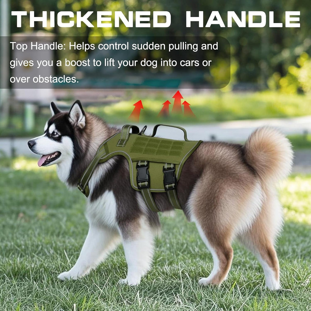 No Pull Tactical Dog Harness