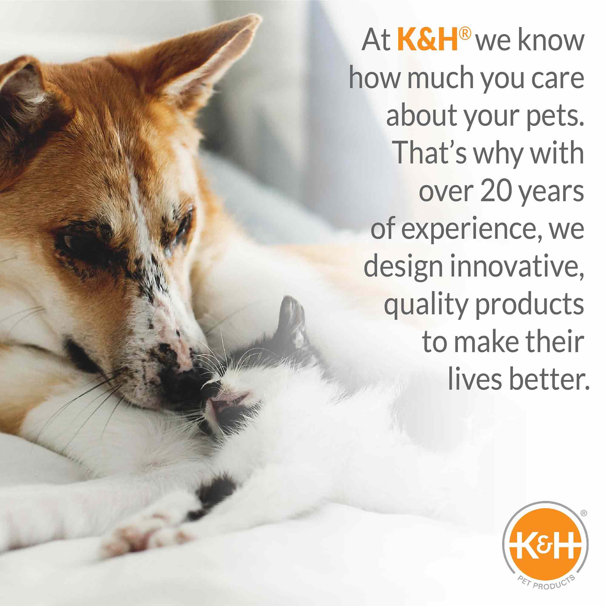 K&H Pet Products Original Bolster Pet Cot