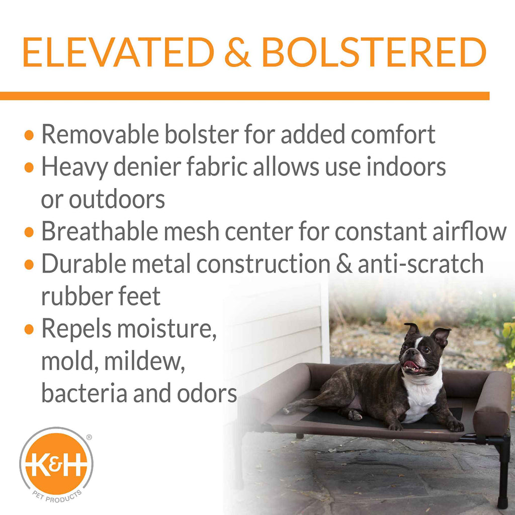 K&H Pet Products Original Bolster Pet Cot