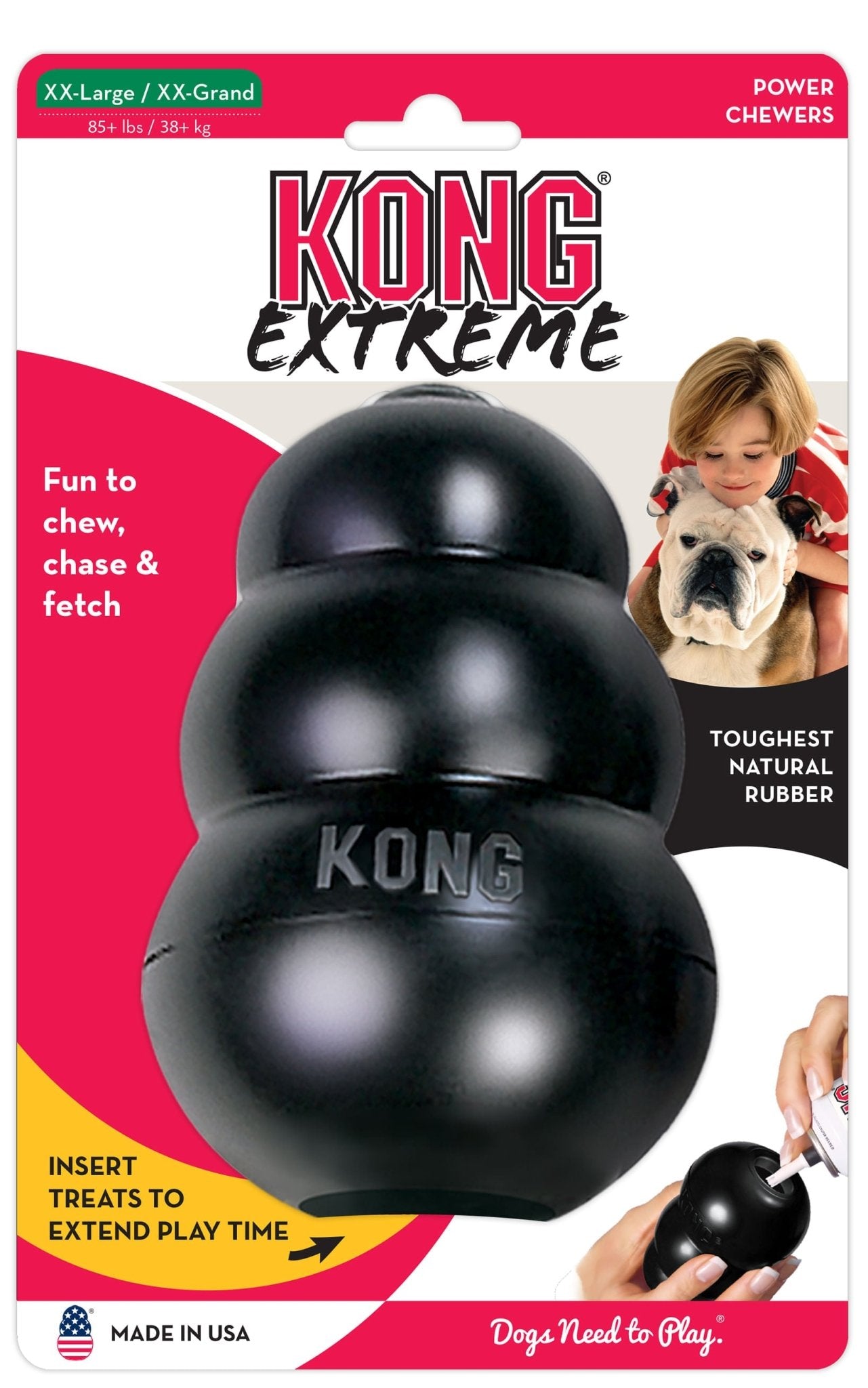 KONG Extreme Treat-Stuffing Dog Toy