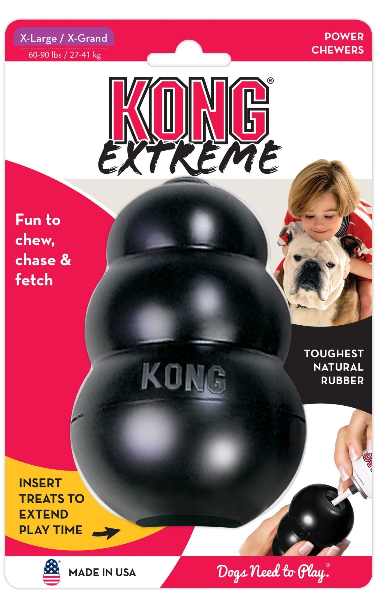 KONG Extreme Treat-Stuffing Dog Toy