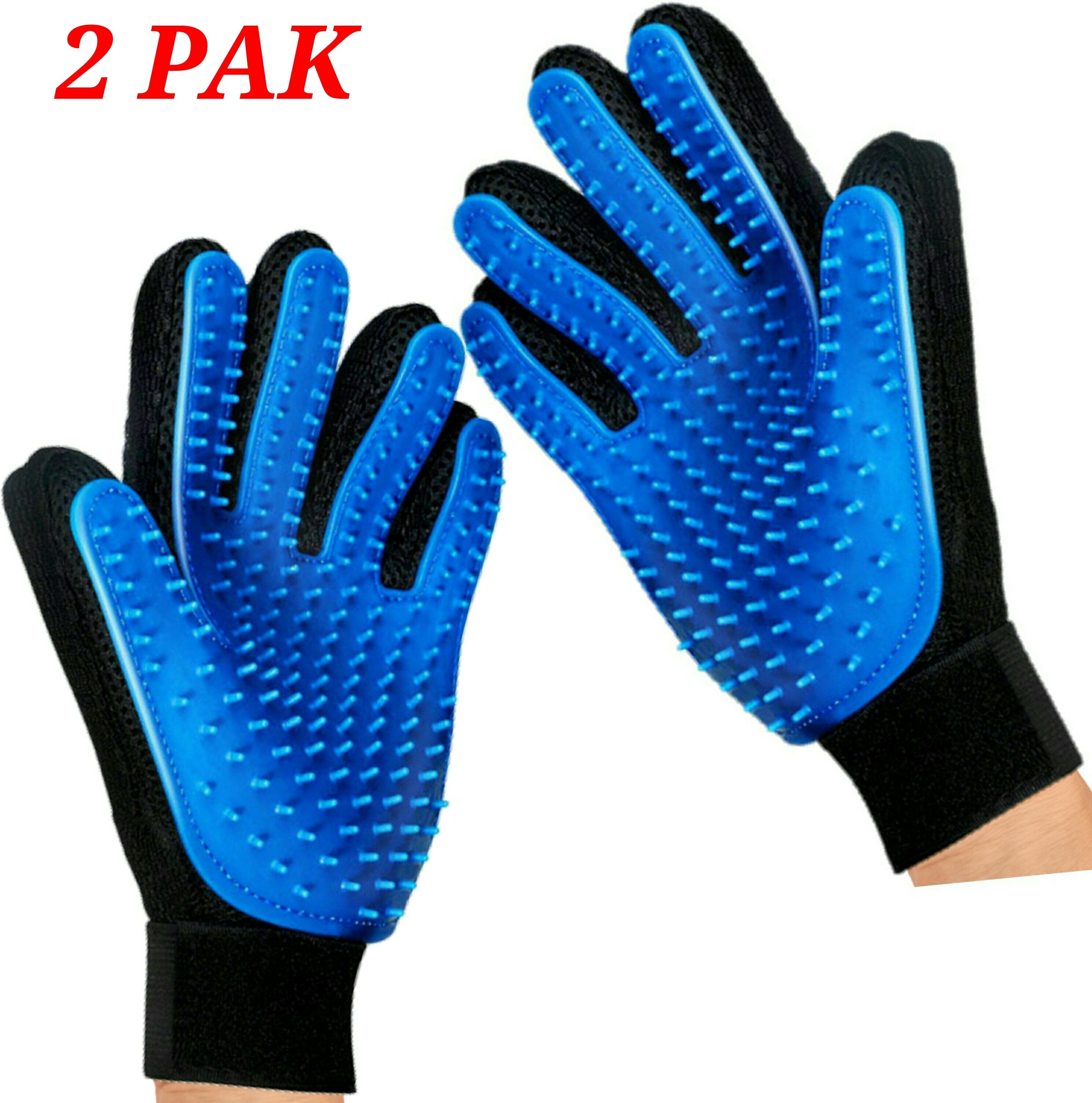 Mr. Peanut's 2 Pak HanD 259 Pet Grooming Gloves